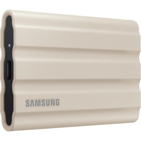 SAMSUNG NVME T7 SHIELD PORTABLE SSD 1TB R1050/W1000MB/S USB 3.2 BEIGE