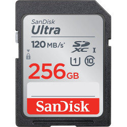 карта SanDisk Ultra SDXC 256GB 120MB/s UHS-I