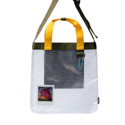 чанта Polaroid Ripstop Tote Bag (прозрачен)