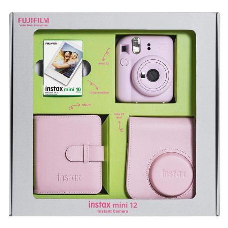 Instant Film Camera Fujifilm Instax Mini 12 Box (Blossom Pink