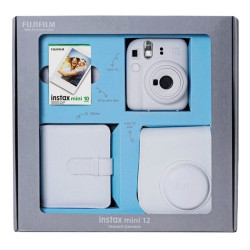 фотоапарат за моментални снимки Fujifilm Instax Mini 12 Box (Clay White)
