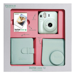 фотоапарат за моментални снимки Fujifilm Instax Mini 12 Box (Mint Green)