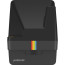 Instant Camera Polaroid Now 2 (black) + Film Polaroid I-Type color + Strap Polaroid Camera Strap Round (Rainbow)