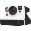 Instant Camera Polaroid Now 2 (black/white) + Film Polaroid I-Type color + Strap Polaroid Camera Strap Round (Rainbow)