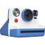 Instant Camera Polaroid Now 2 (blue) + Film Polaroid I-Type color + Bag Polaroid Box Bag (black)