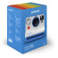 Instant Camera Polaroid Now 2 (blue) + Film Polaroid I-Type color + Strap Polaroid Camera Strap Round (Rainbow)