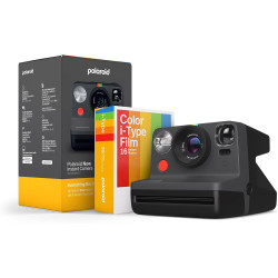фотоапарат за моментални снимки Polaroid Now 2 Everything Box (черен)