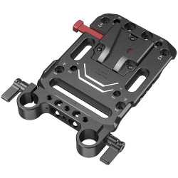 Smallrig V-Mount Battery Plate with Dual 15mm Rod Clamp