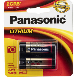 Battery Panasonic 2CR5 Photo Lithium 6V