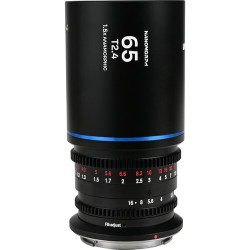 Lens Laowa Nanomorph 65mm T/2.4 1.5x S35 Blue - Sony FE