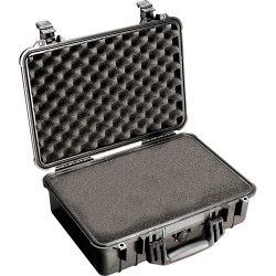 куфар Peli™ Case 1500 с пяна (черен)