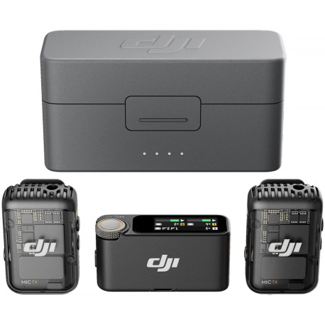 DJI MIC 2 ウィンドジャマー付き DJI Mic 2 ワイヤレスマイク 32bitフロート 伝送距離250m