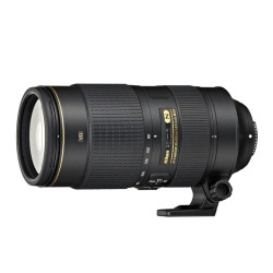 обектив Nikon AF-S 80-400mm f/4.5-5.6G ED VR + Nikon TC-20E II (Употребяван)