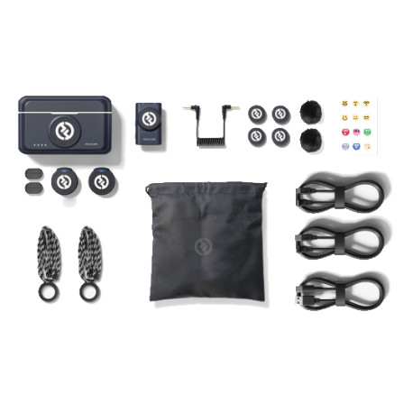 Microphone Hollyland Lark M2 Camera Duo (Shine Charcoal