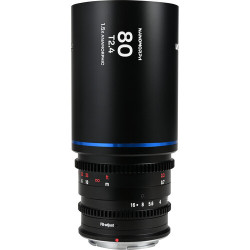 Lens Laowa Nanomorph 80mm T/2.4 1.5X S35 Blue - Sony FE