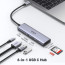 UGREEN CM511 6-IN-1 USB-C MULTIFUNCTION ADAPTER 4K/60HZ 100W