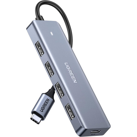UGREEN CM219 4-PORT USB-3.0 HUB USB-C POWER SUPPLY