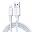 UGREEN US155 USB-A TO LIGHTNING 2.4A FAST CHARGING CABLE 1M WHITE