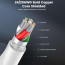 USB-A към Lightning 2.4A Fast Charging Cable 1m (бял)