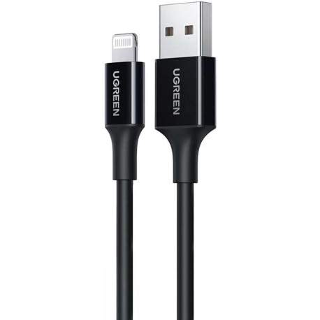 USB-A to Lightning 2.4A Fast Charging Cable 1m