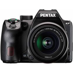 фотоапарат Pentax KF + обектив Pentax 18-55mm f/3.5-5.6 DA