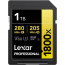 LEXAR PROFESSIONAL SDXC 1TB 1800X UHS-II R270M/W180MB/S V60 LSD1800001T-BNNNG