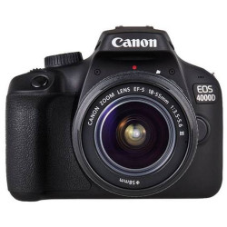 Canon EOS 4000D + Canon 18-55mm F/3.5-5.6 DC III (Употребяван)