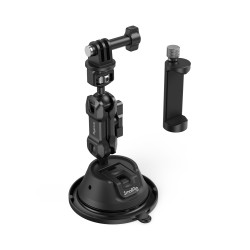 Smallrig 4275 Portable Suction Cup Mounting Support Kit for Action Cameras and Smartphones