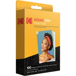 Photographic Paper Kodak Zink 2x3 Inch Media 100 Pack