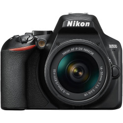 Nikon D3500 + обектив Nikon AF-P 18-55mm (Употребяван)