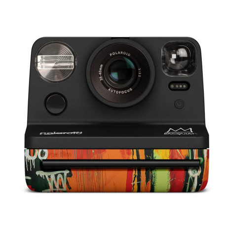 Instant Camera Polaroid Now Gen2 Basquiat Edition + Film Polaroid i-Type Color Film Basquiat Edition + Strap Polaroid Camera Strap Basquiat Edition