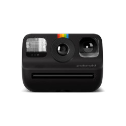 фотоапарат за моментални снимки Polaroid Go Gen 2 (черен) + чанта Polaroid Go Camera Bag (черен) + фото филм Polaroid Go Film Double Pack цветен