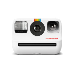 фотоапарат за моментални снимки Polaroid Go Gen 2 (бял) + чанта Polaroid Go Camera Bag (бял) + фото филм Polaroid Go Film Double Pack цветен