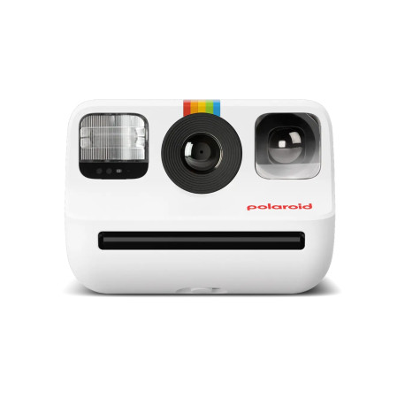  фотоапарат за моментални снимки Polaroid Go Gen 2 (бял) + фото филм Polaroid Go Film Double Pack цветен + албум Polaroid Go Pocket Photo Album (бял)