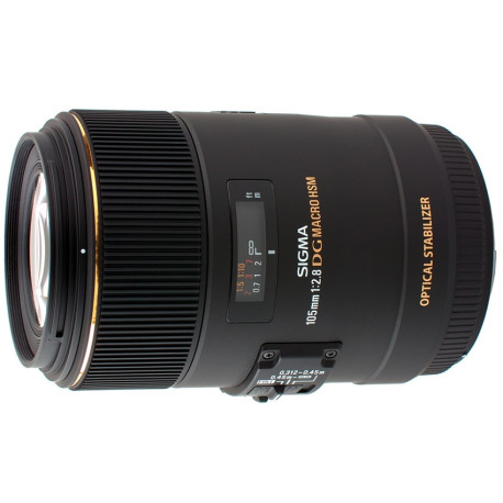 Sigma 105mm f/2.8 EX DG OS HSM Macro за Canon (Употребяван)