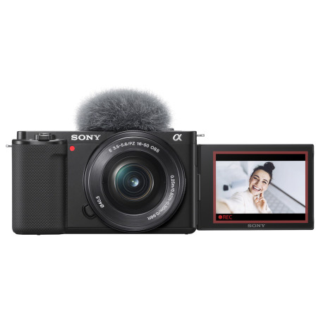 Sony ZV-E10 + обектив Sony SEL 16-50mm f/3.5-5.6 PZ (употребяван)