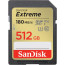 SANDISK EXTREME SDXC 512GB UHS-I U3 R:180/W:130MB/S SDSDXVV-512G-GNCIN