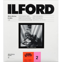Photographic Paper Ilford Ilfospeed RC Deluxe Glossy Grade 2 20.3x25.4cm / 25 sheets