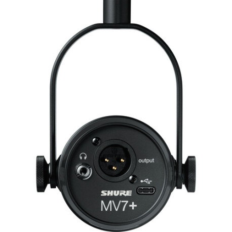 Microphone Shure MV7+ Podcast Microphone (black) | PhotoSynthesis