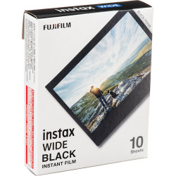 Fujifilm Instax Wide Instant Film Black Frame 10бр.