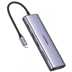 аксесоар Ugreen 9 in 1 USB-C Multifunction Adapter 4K/30Hz 100W