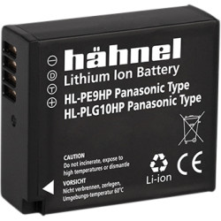 Battery Hahnel HL-PLG10HP Battery - Panasonic DMW-BLG10E