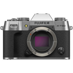 фотоапарат Fujifilm X-T50 (сребрист) + обектив Fujifilm Fujinon XF 16-50mm f/2.8-4.8 R LM WR
