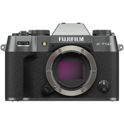 фотоапарат Fujifilm X-T50 (Charcoal Silver) + обектив Fujifilm Fujinon XF 16-50mm f/2.8-4.8 R LM WR