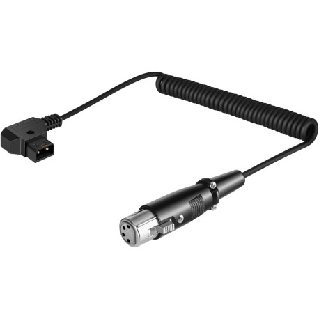 D-Tap to 4-pin XLR DC Power Adapter