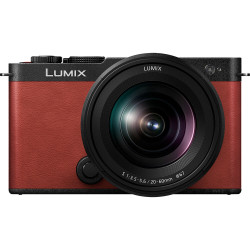 фотоапарат Panasonic Lumix S9 (червен) + обектив Panasonic S 20-60mm f/3.5-5.6
