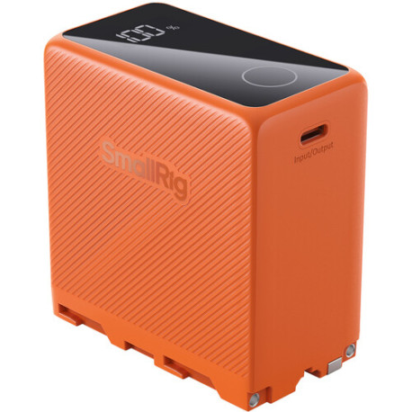 NP-F970 USB-C Rechargeable Camera Battery (Orange)