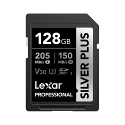 карта Lexar Professional Silver Plus SDXC 128GB UHS-I