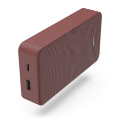 зарядно устройство Hama Colour 20 Power Pack 20000 mAh USB-A / USB-C (Red)