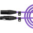 XLR Cable 3m (Purple)